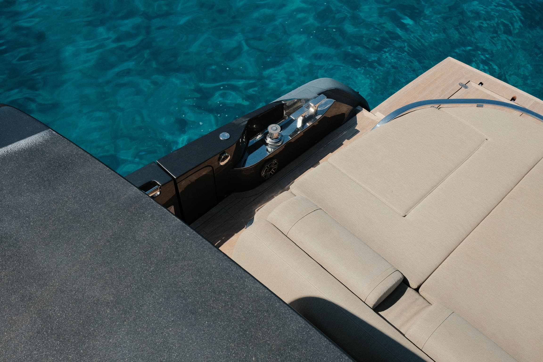 Over the water
