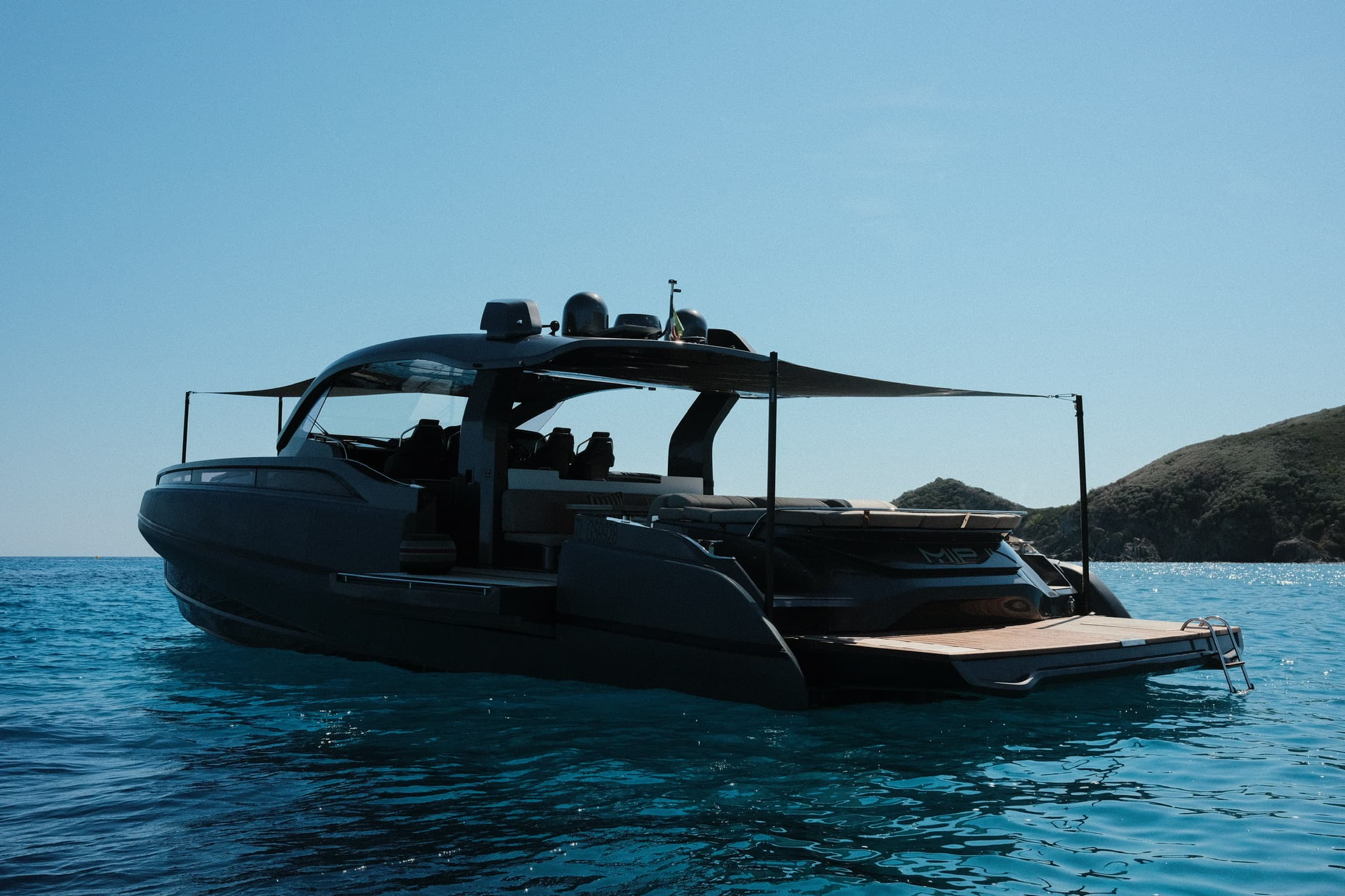 Under the bimini